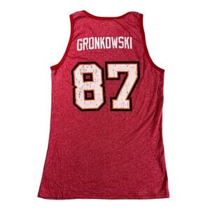 Tampa Bay Buccaneers Gronkowski 87 Tank Top Size XL Majestic Threads Made In USA